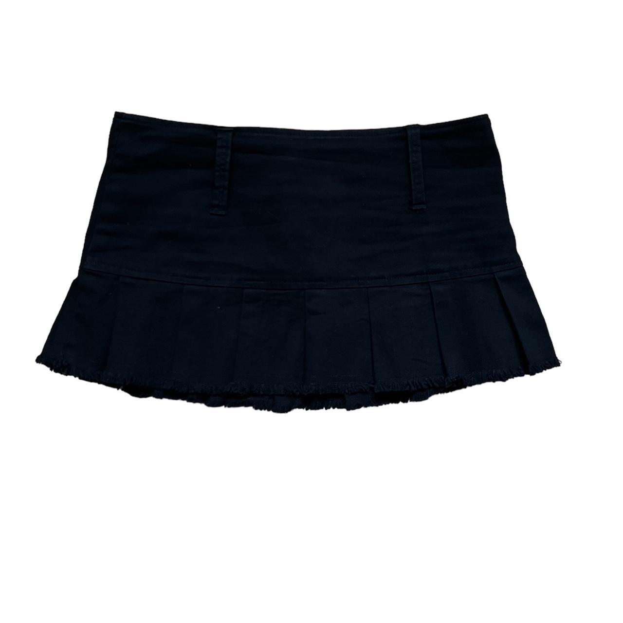 2000’s Jane Norman mini skirt Black pleated... - Depop