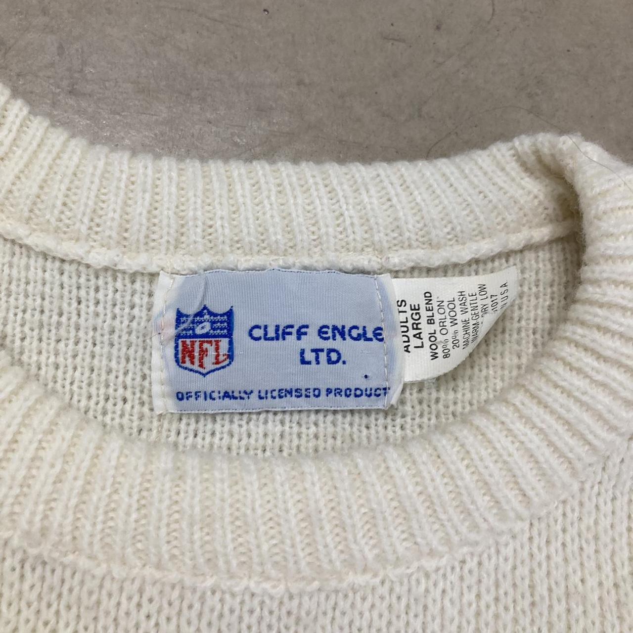 Vintage 1990s Cliff Engle Chicago Bears NFL wool - Depop