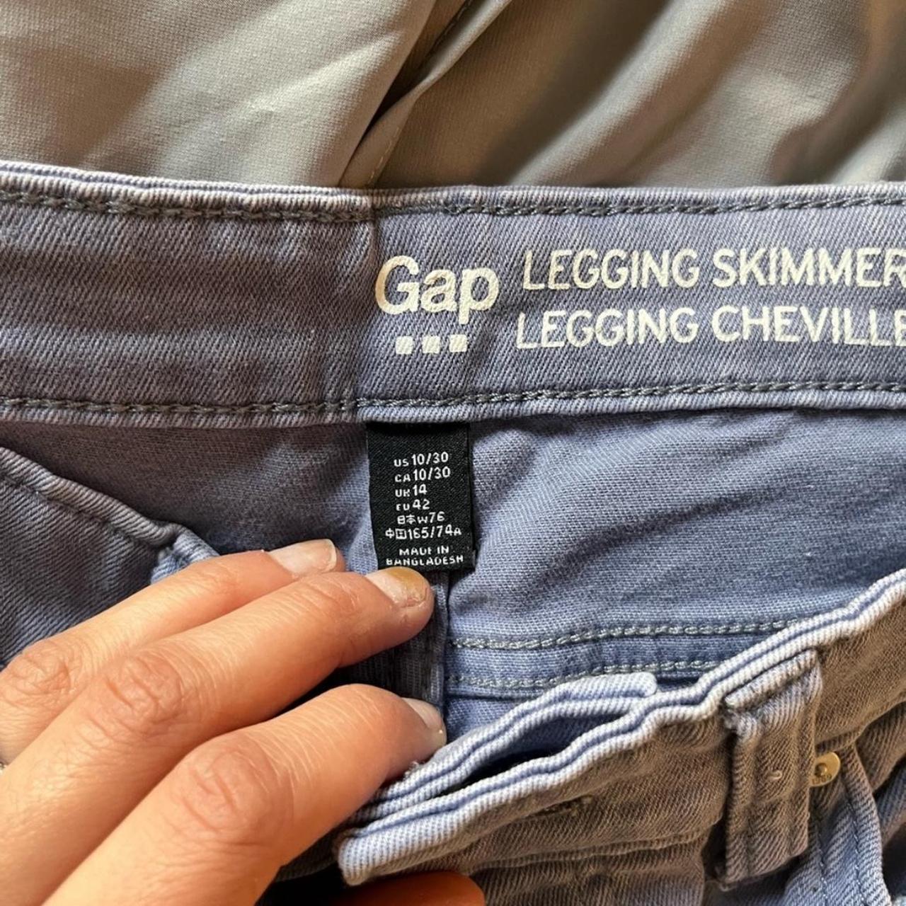 Gap Grey Wash Legging Skimmer Jeans in perfect Depop