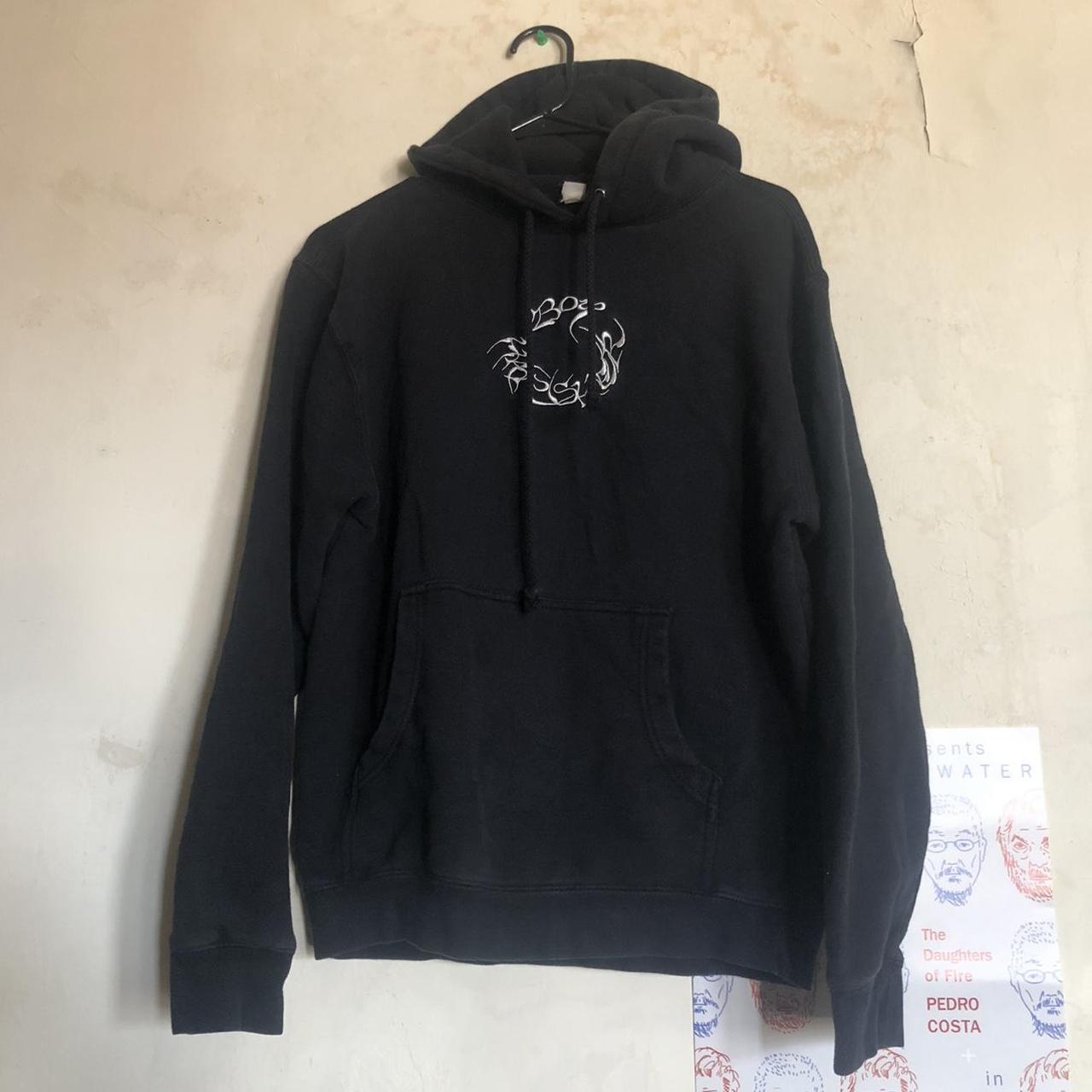 Boy Harsher Black Hoodie Size S Has been worn... Depop