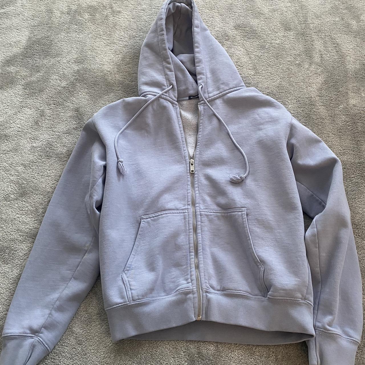 Brandy Meville Carla hoodie blue 🤍 Small stain on... Depop