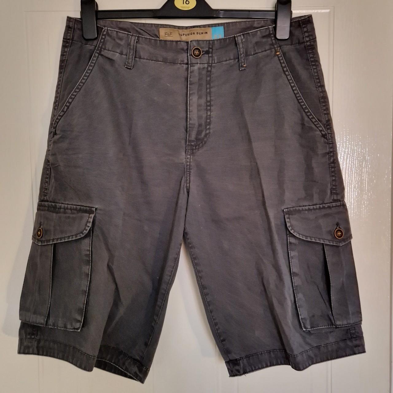 Mens F and F at Tesco 32 inch waist casual charcoal. Depop