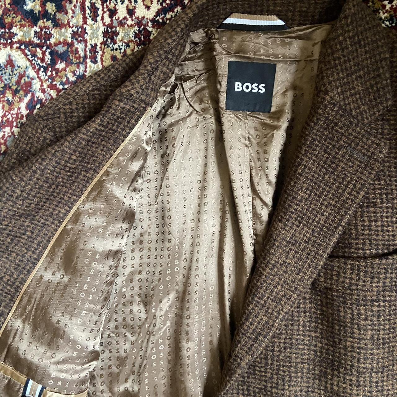 HUGO BOSS men’s trench coat. Size Medium Good as... - Depop