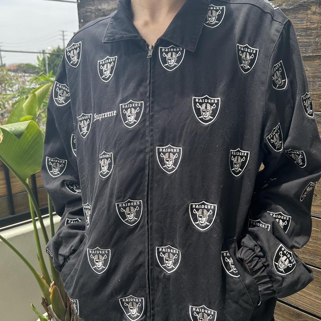 Raiders store supreme jacket