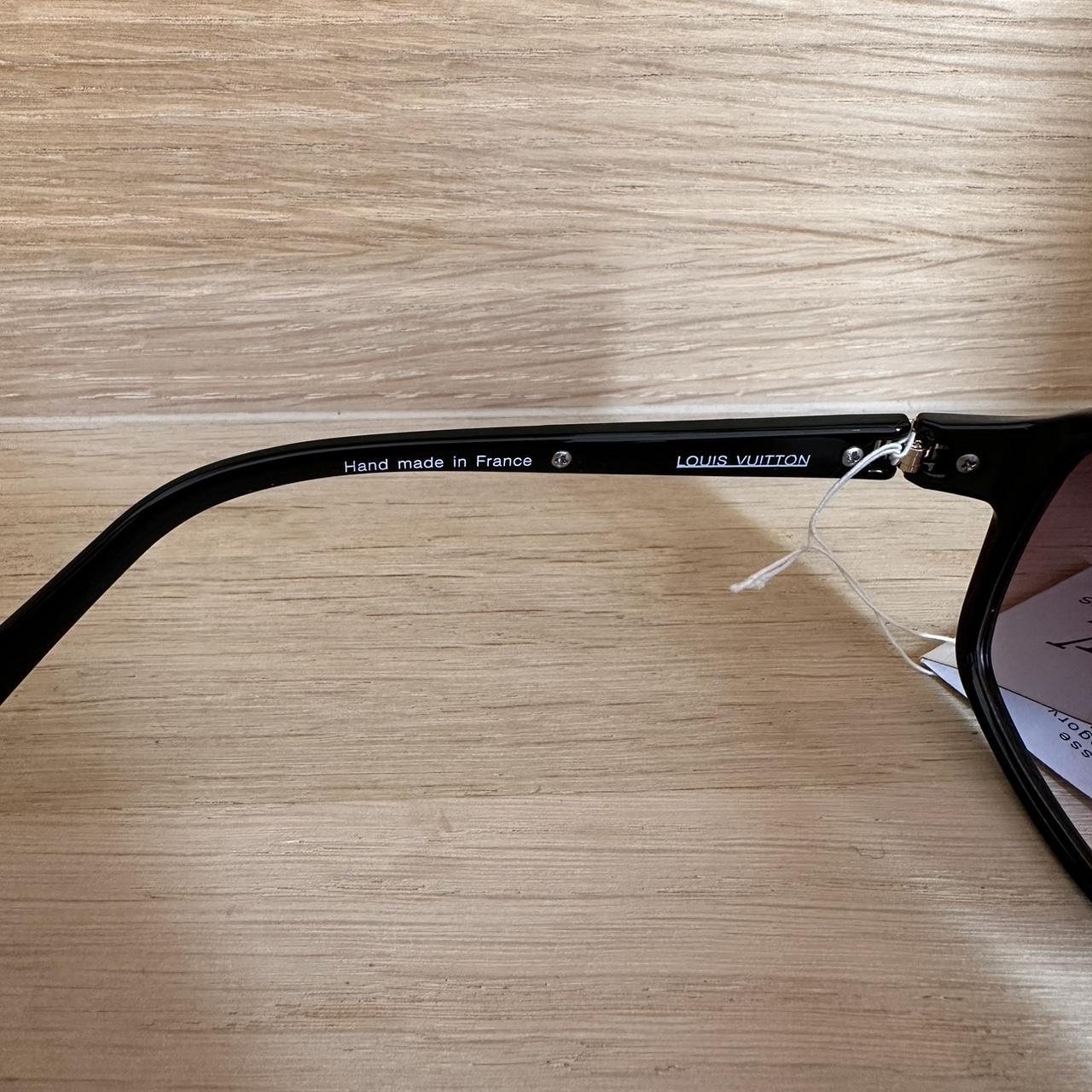 Louis Vuitton Evidence Millionaire Black Sunglasses - Depop