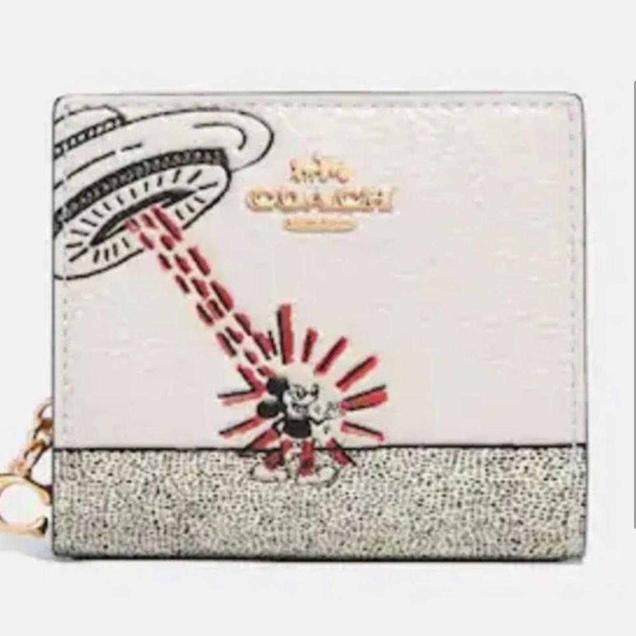 Coach Disney keith fashion Mickey ufo men wallet