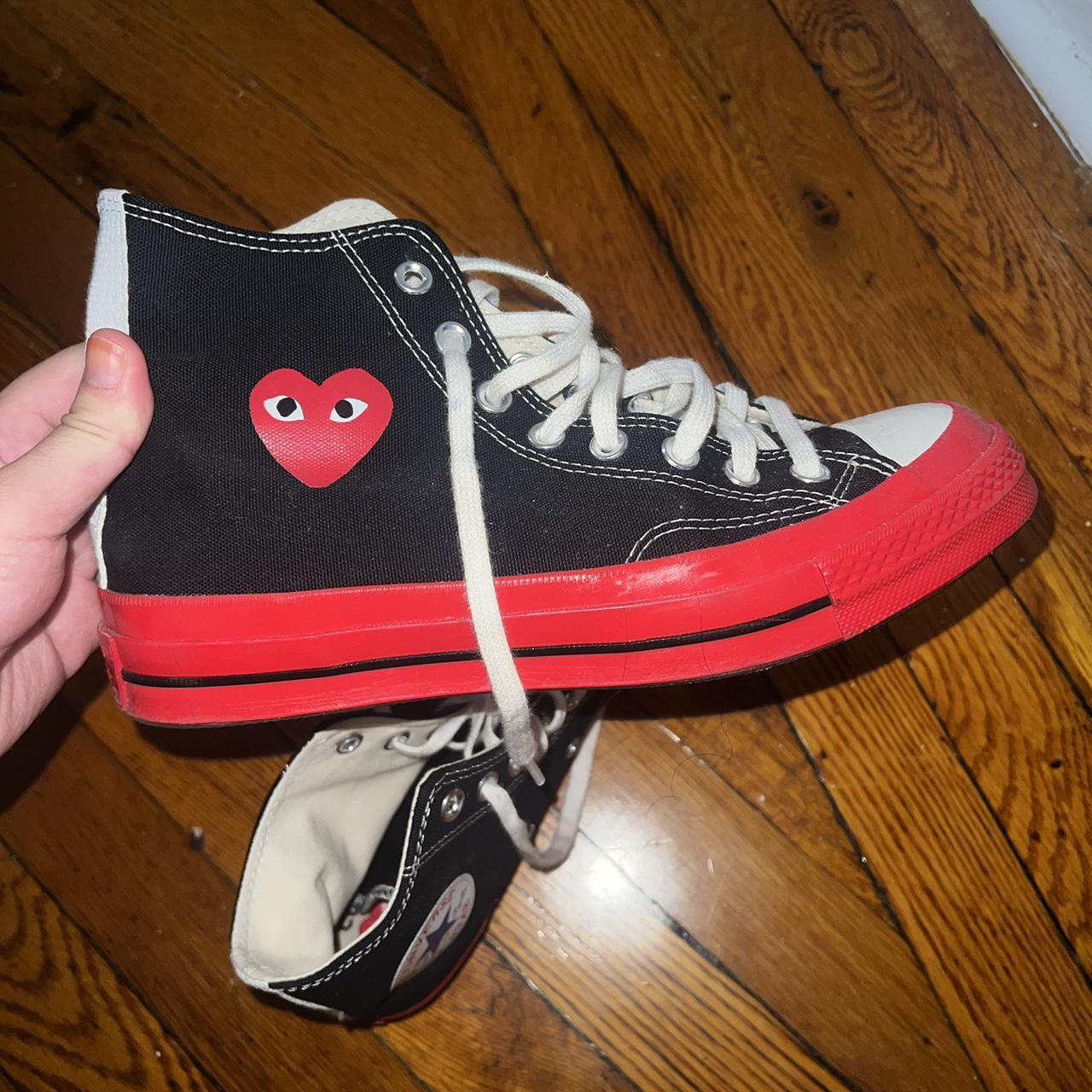 Originally $150, these #cdg #converse were only worn... - Depop