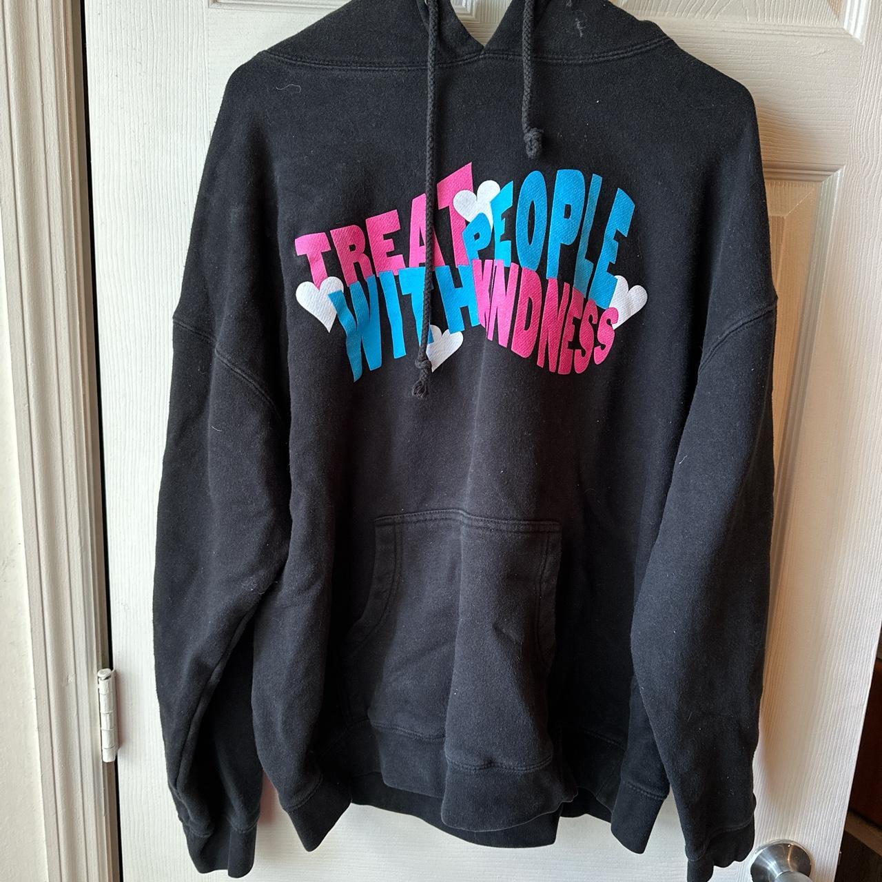 Treat people with kindness authentic puff hoodie