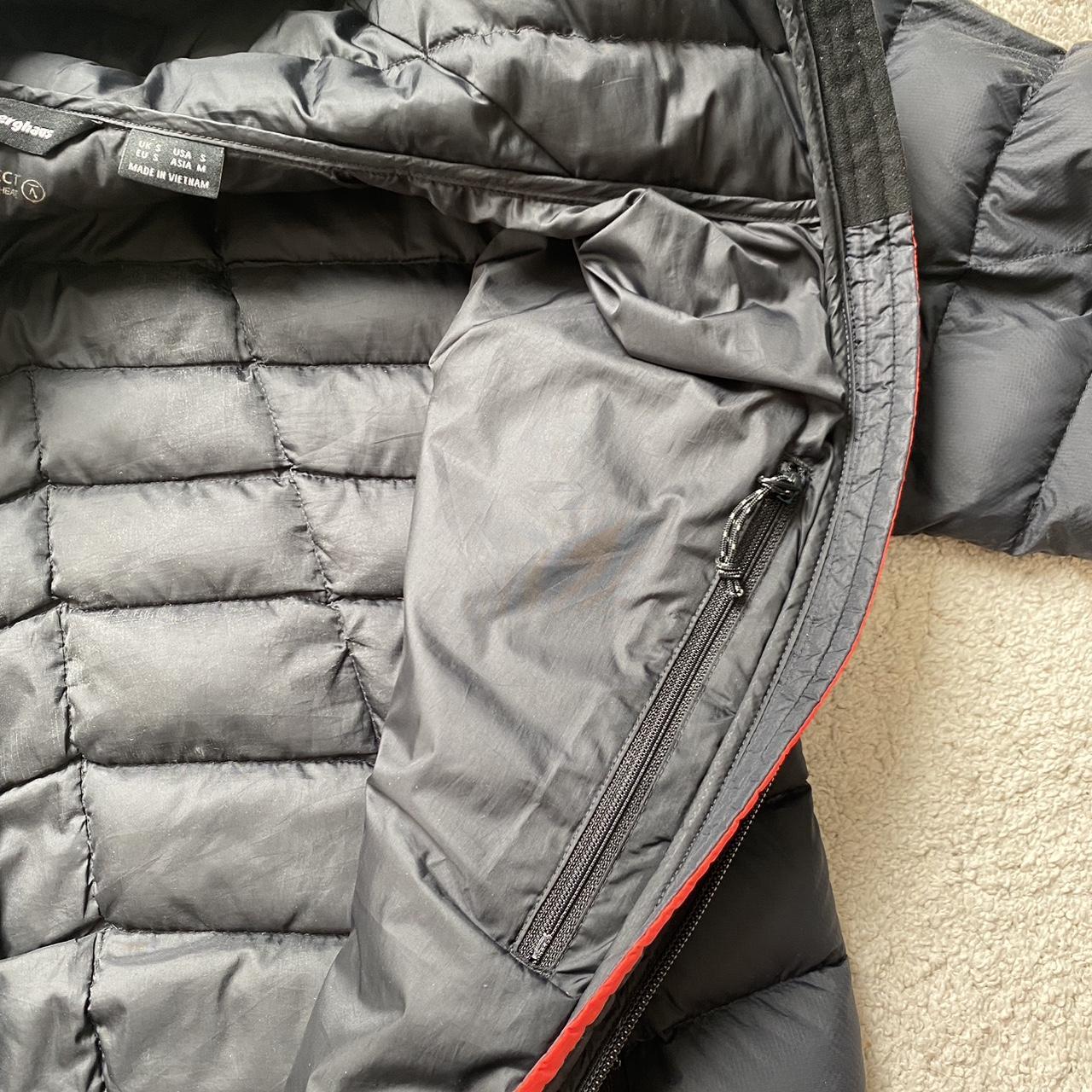 BERGHAUS puffer jacket men’s black size small Down... - Depop