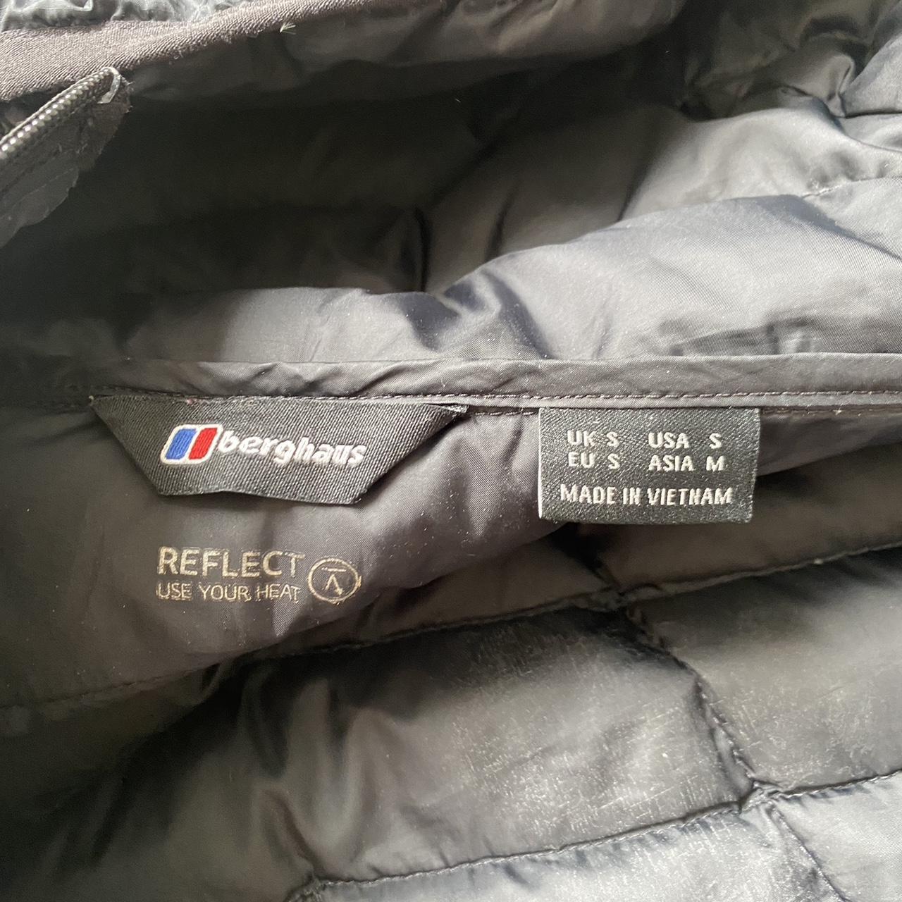 BERGHAUS puffer jacket men’s black size small Down... - Depop