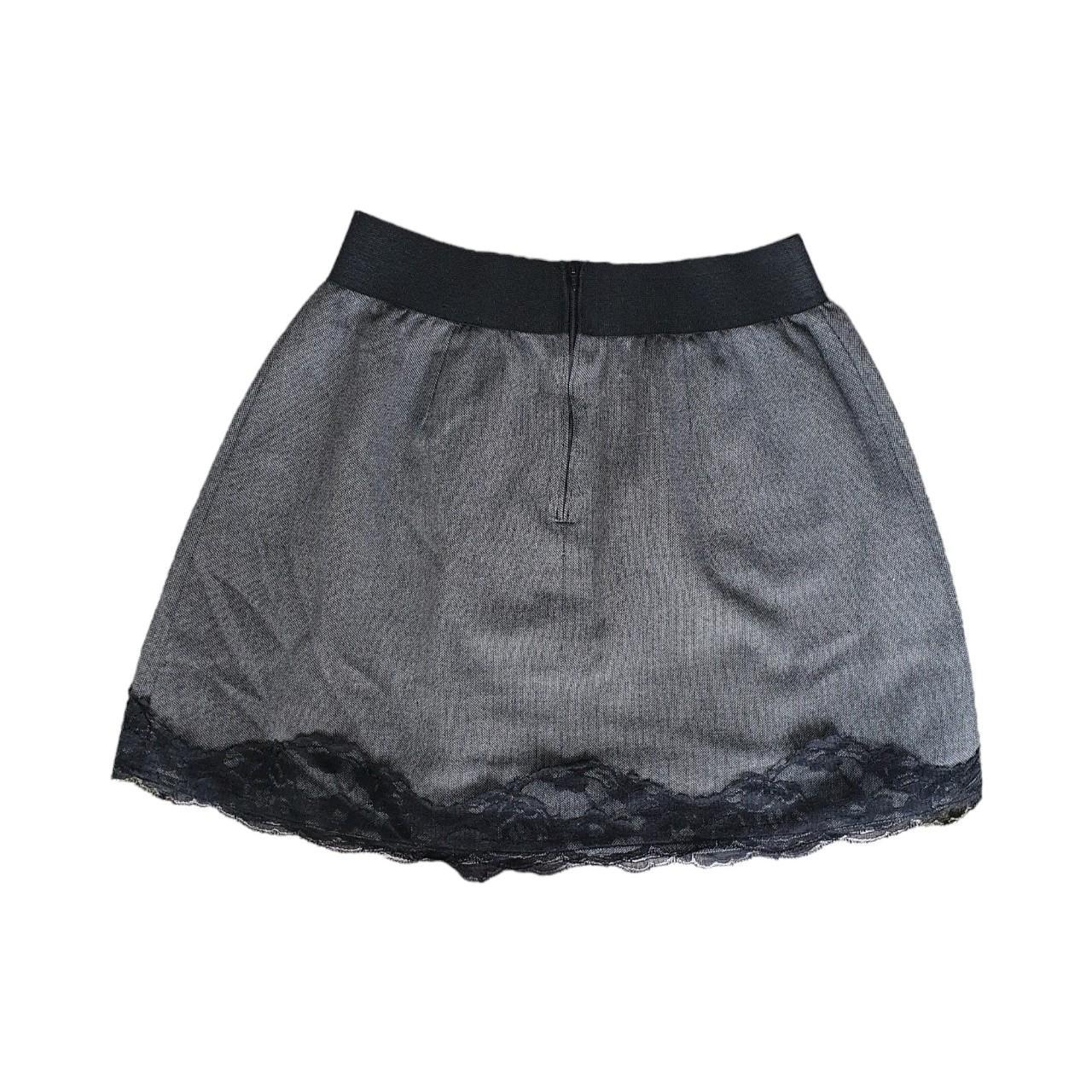 Vintage-Style Mini Skirt High-waist short skirt,... - Depop