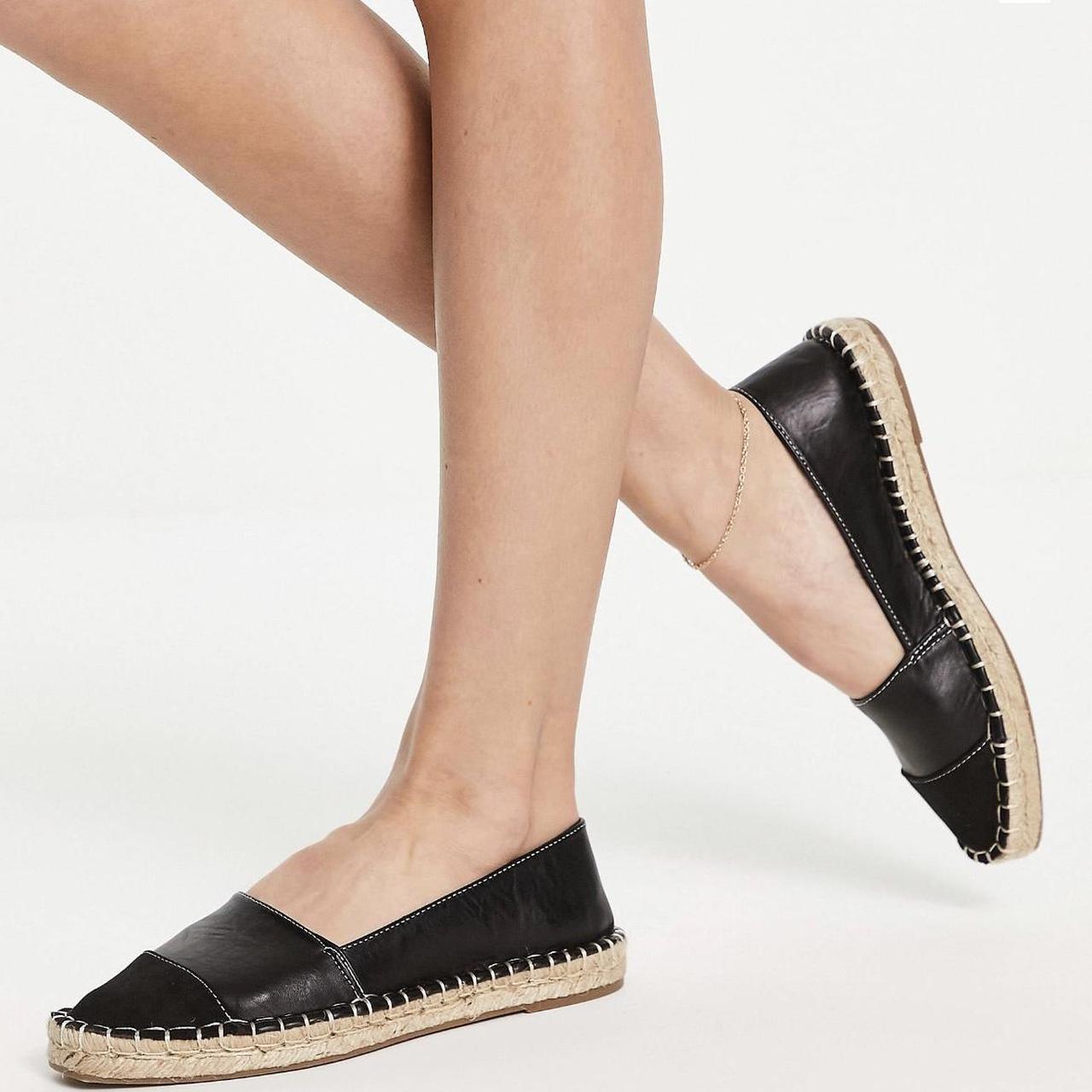 ASOS toe cap espadrilles worn twice Size 5... Depop