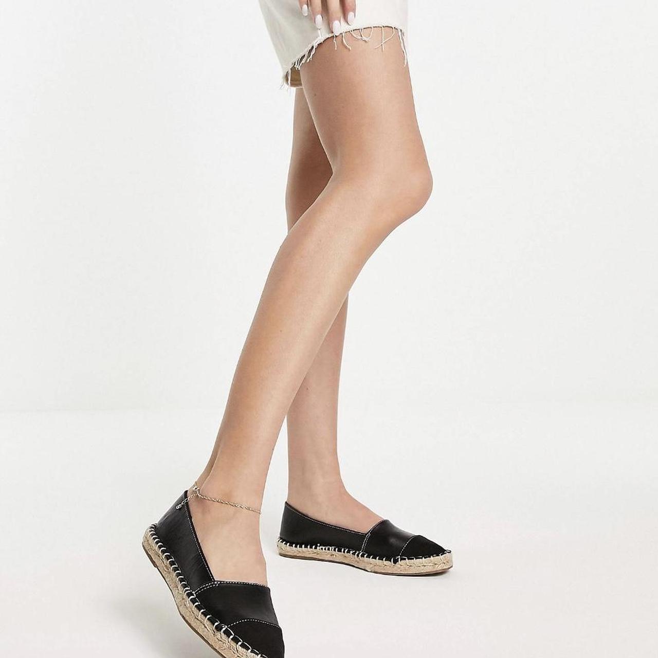 ASOS toe cap espadrilles worn twice Size 5... Depop