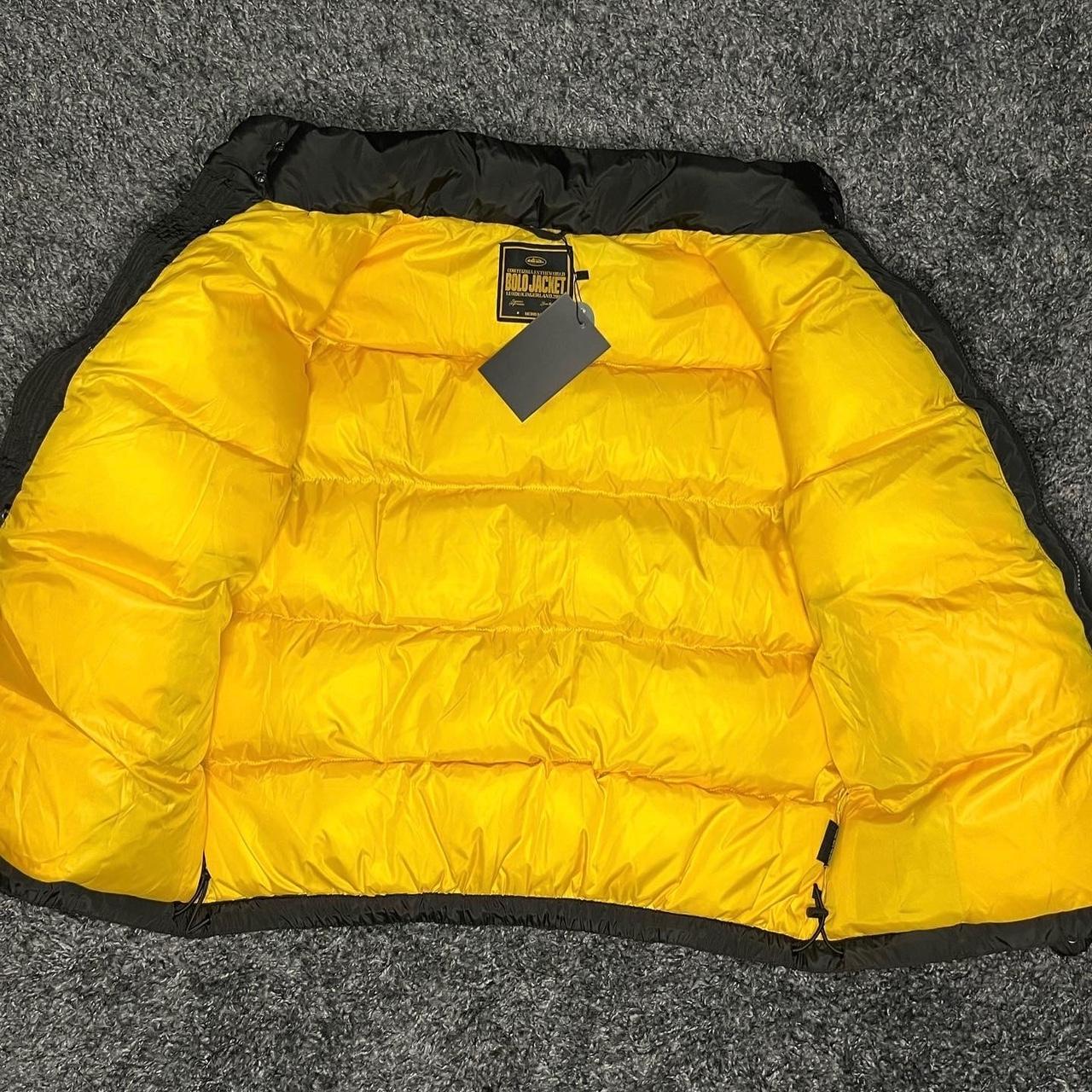 Corteiz Bolo Jacket Black / Yellow Size Medium Can... - Depop
