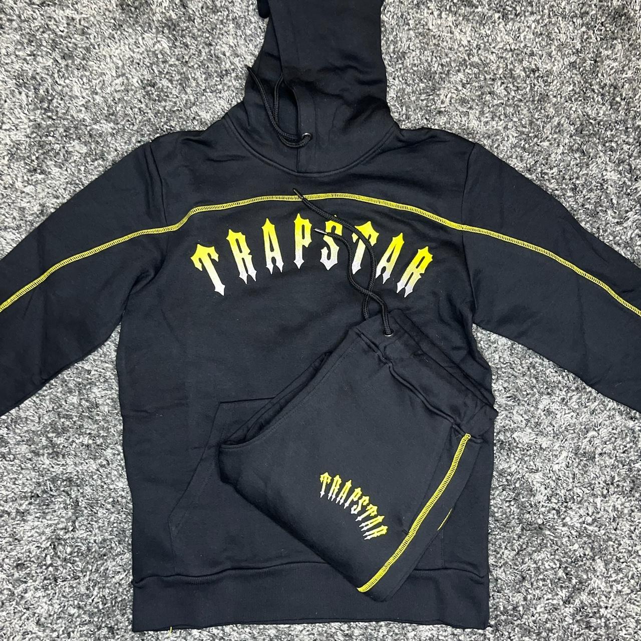 Corteiz Bolo Jacket Black / Yellow Size Medium Can | Depop