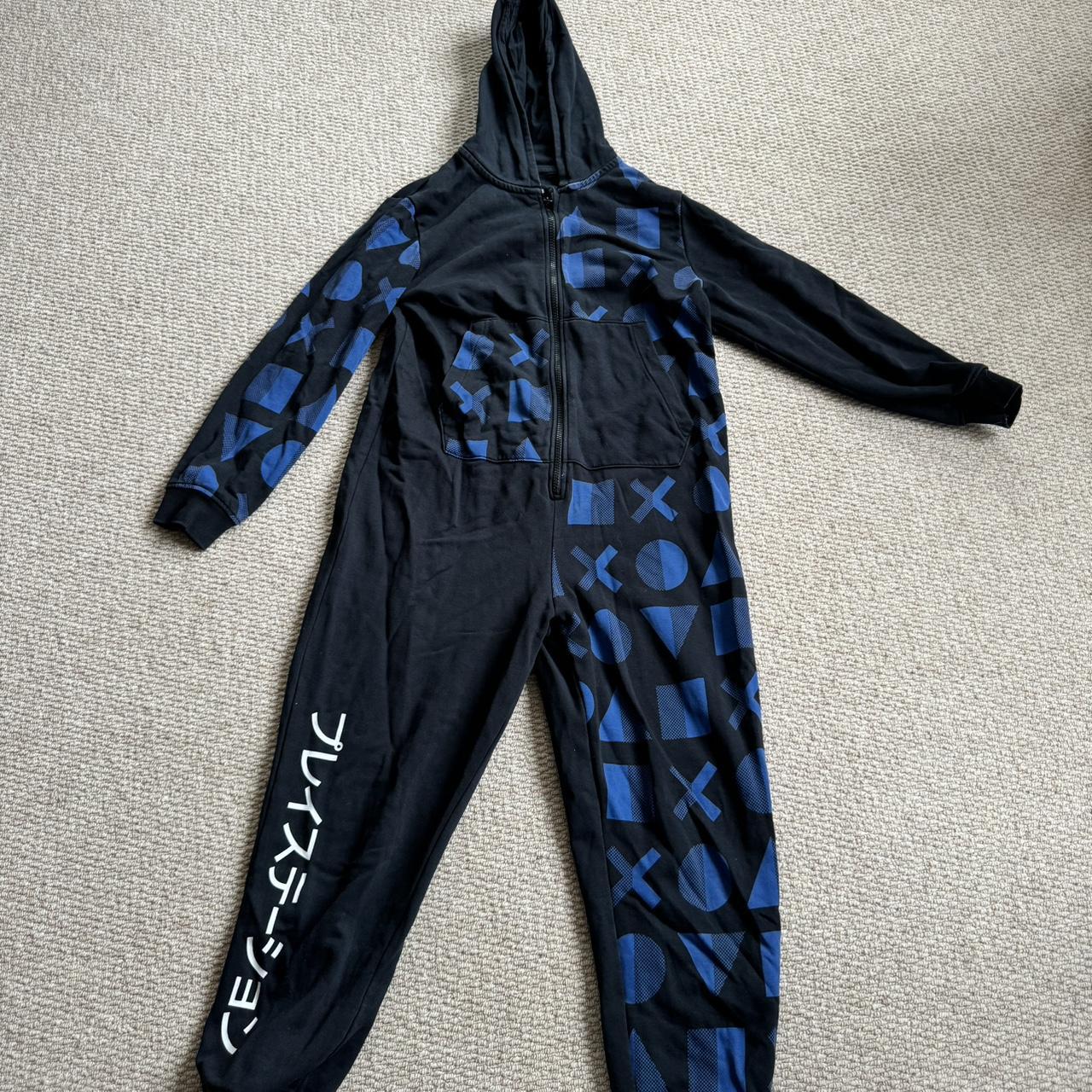 PlayStation onesie from M S age 11 12 years with a