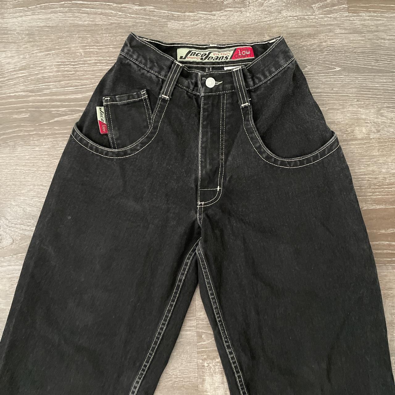 Jnco jean the low down Waist size 26 Length is 30... - Depop