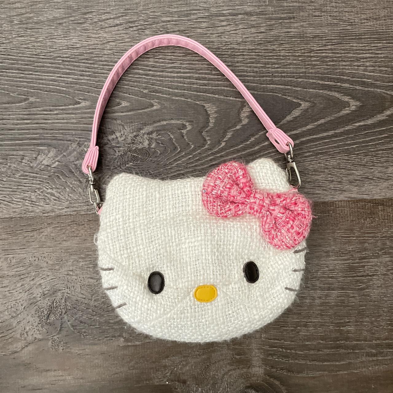 Deals hello kitty wool purse 2005 brownish