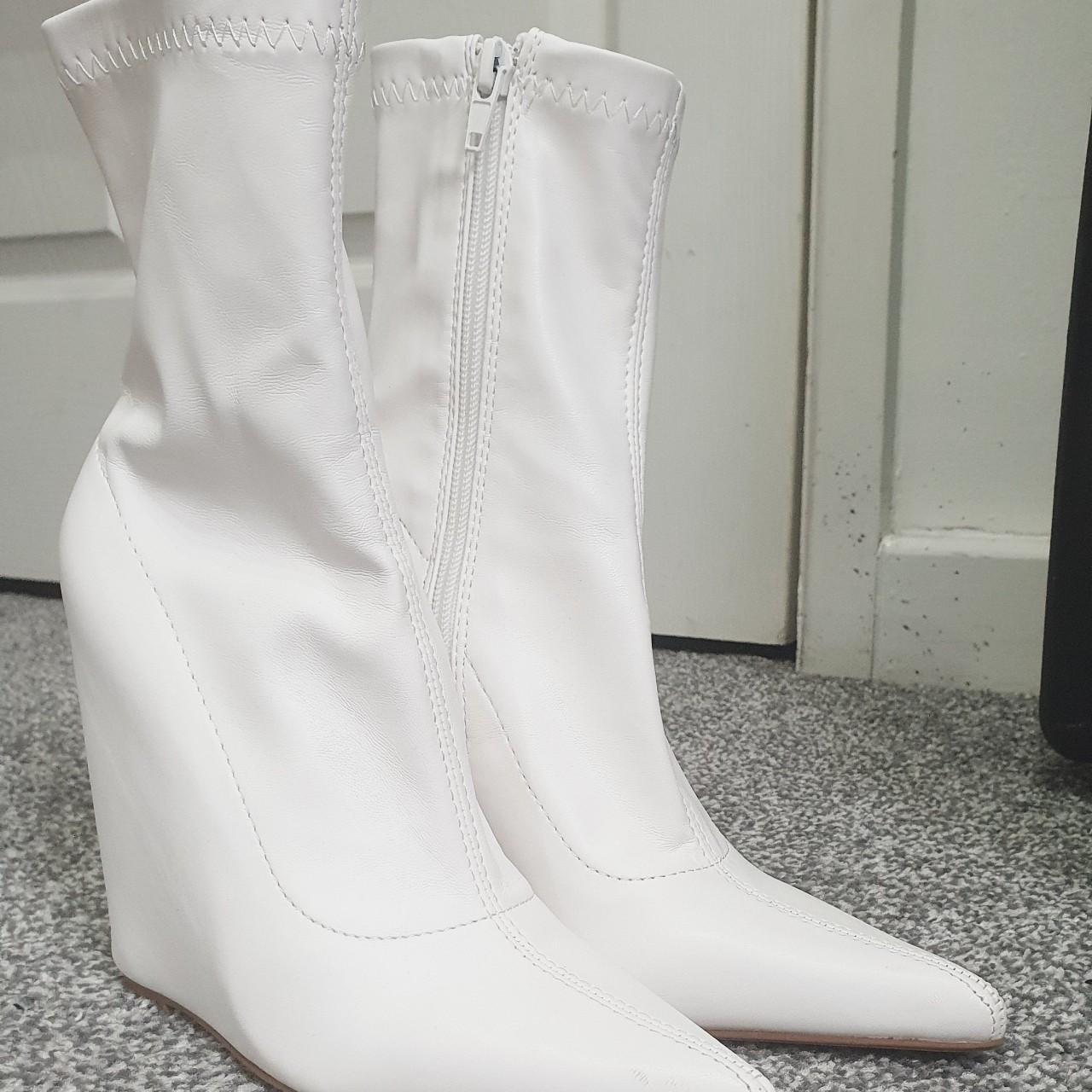 public desire white heels