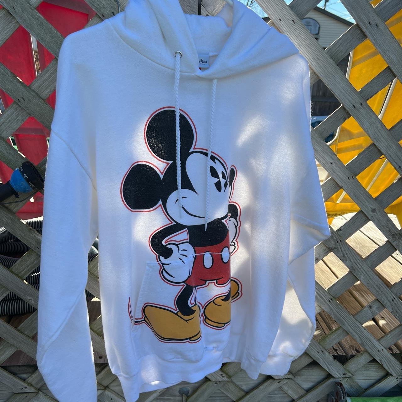 Disney Women's White Hoodie | Depop