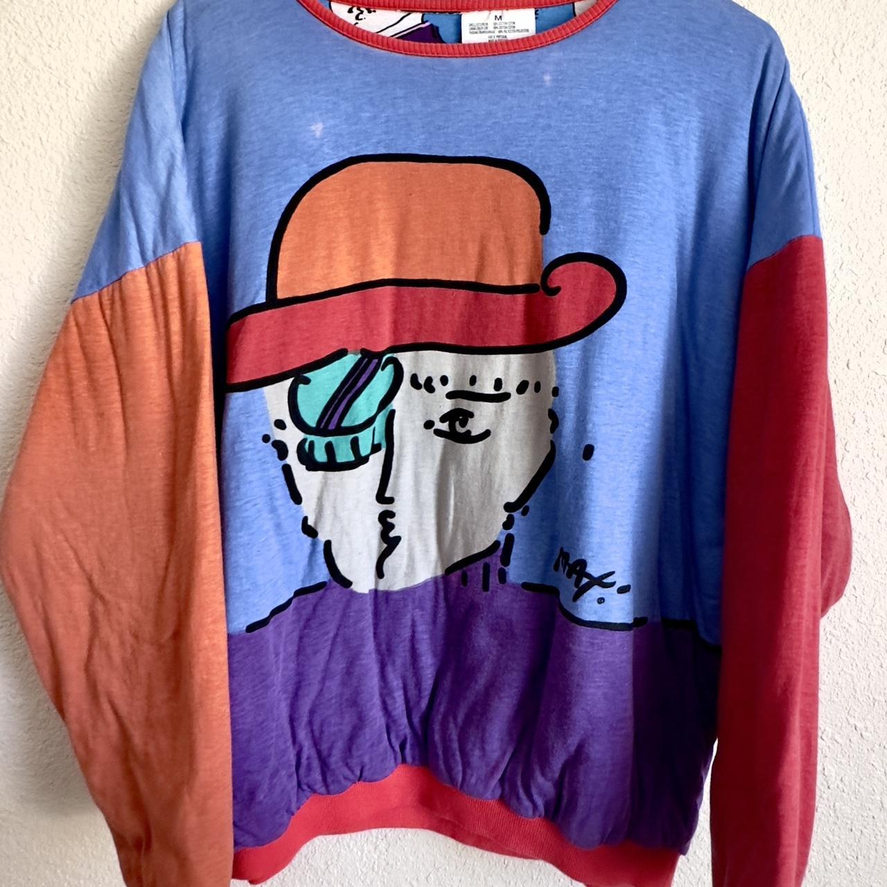 Original 80s Peter Max Vintage