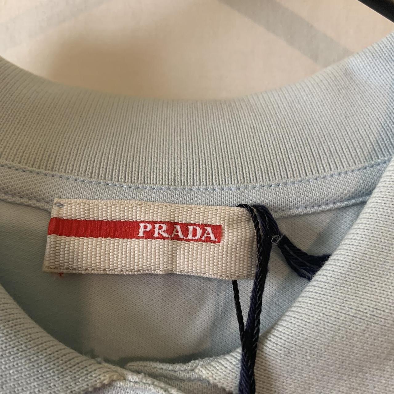 Prada shirt outlet tag