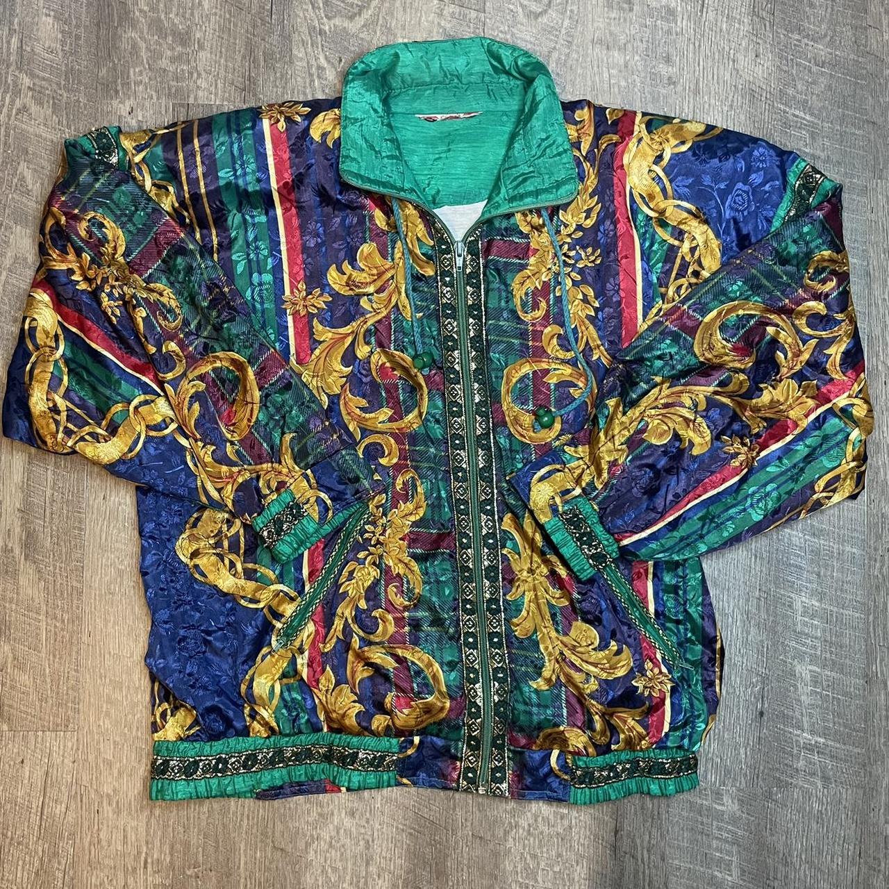 Source Unknown Women's Windbreaker Jacket - Multi… - image 2