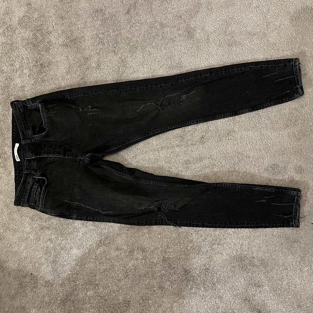 Zara Men's Black Jeans Depop