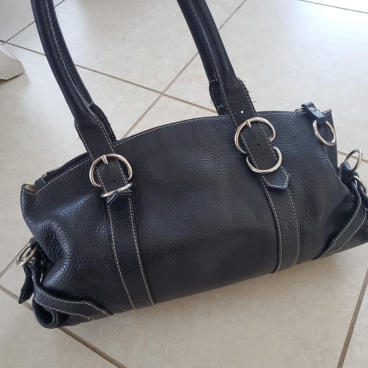 Prada brand Vitello Corsica Wrapping Shoulder Bag.... Depop