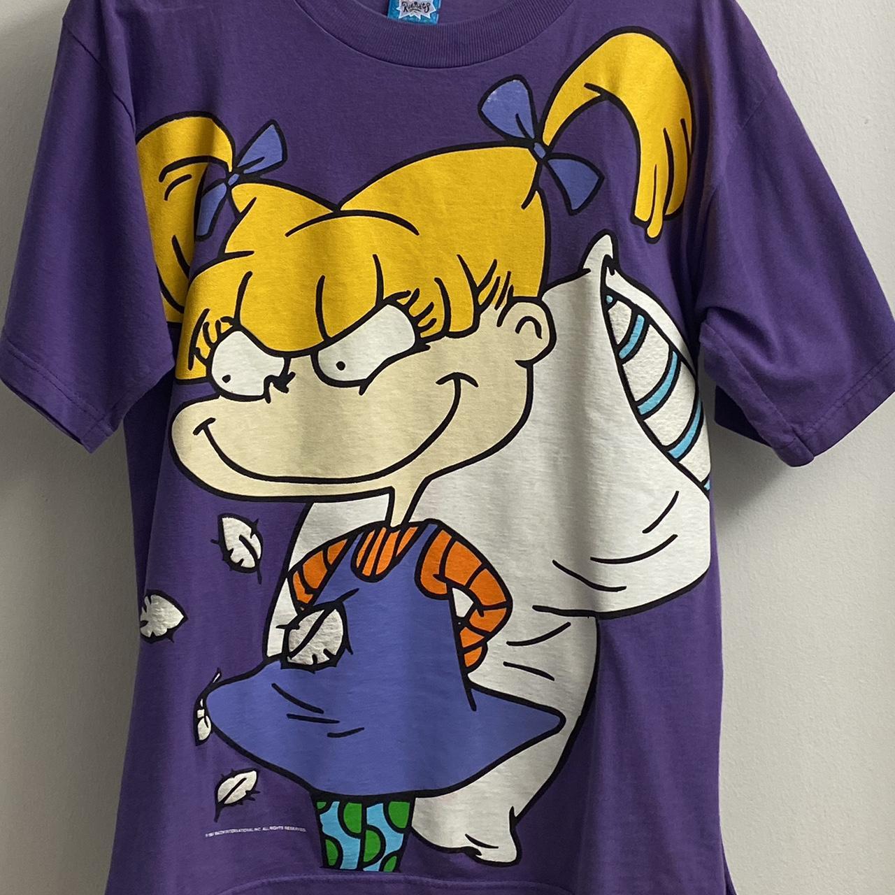 1997 vintage Rugrats shirt. Iconic puffy images. Has... - Depop
