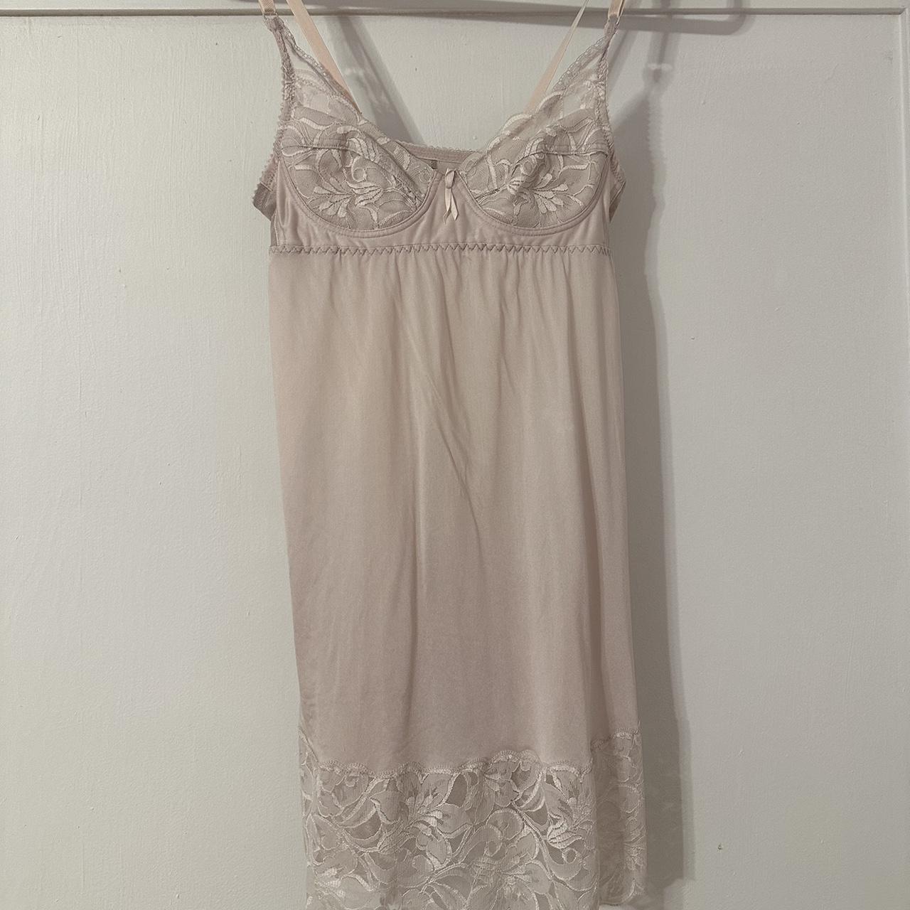 baby pink baby doll dress no tag but i think the... - Depop