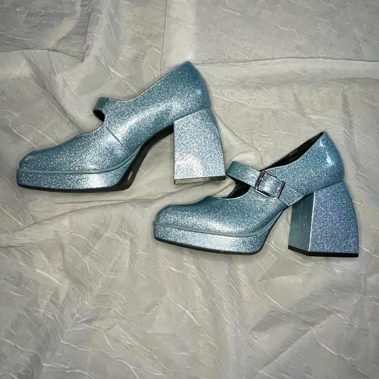 gianni bini blue heels