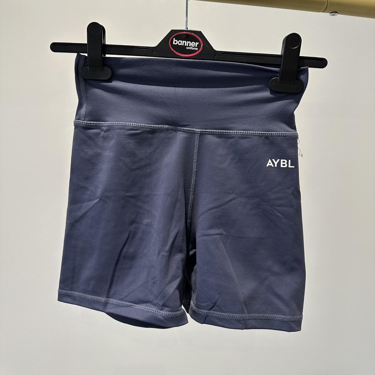 Brand new AYBL cycling gym shorts colour: ice blue - Depop