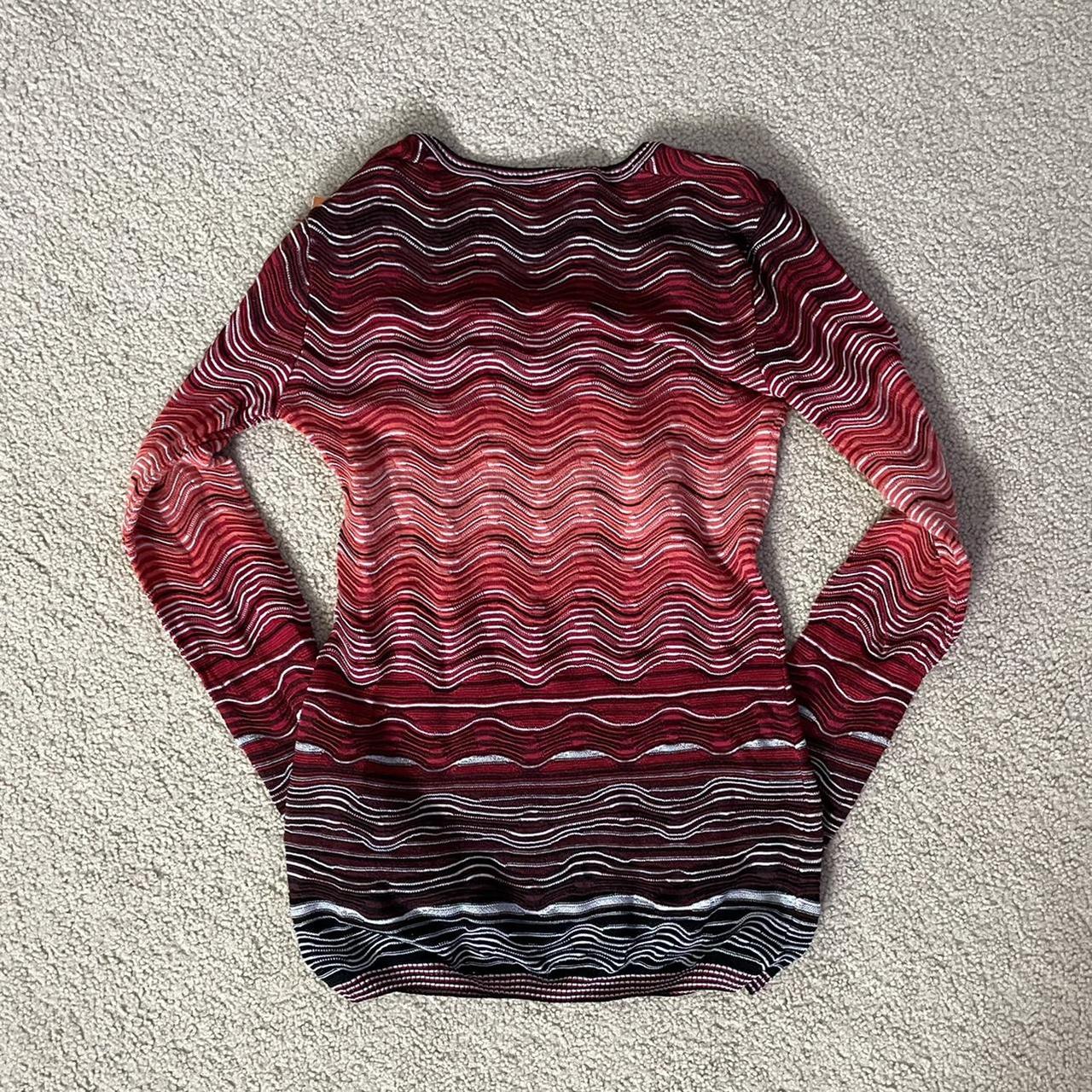 Missoni Women's Burgundy and Brown Top (3)