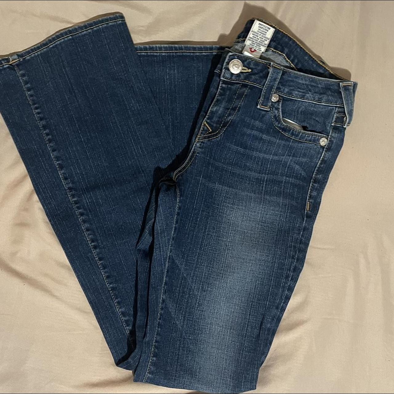 True Religion Becky Denim Jeans Size: 30 one minor... - Depop