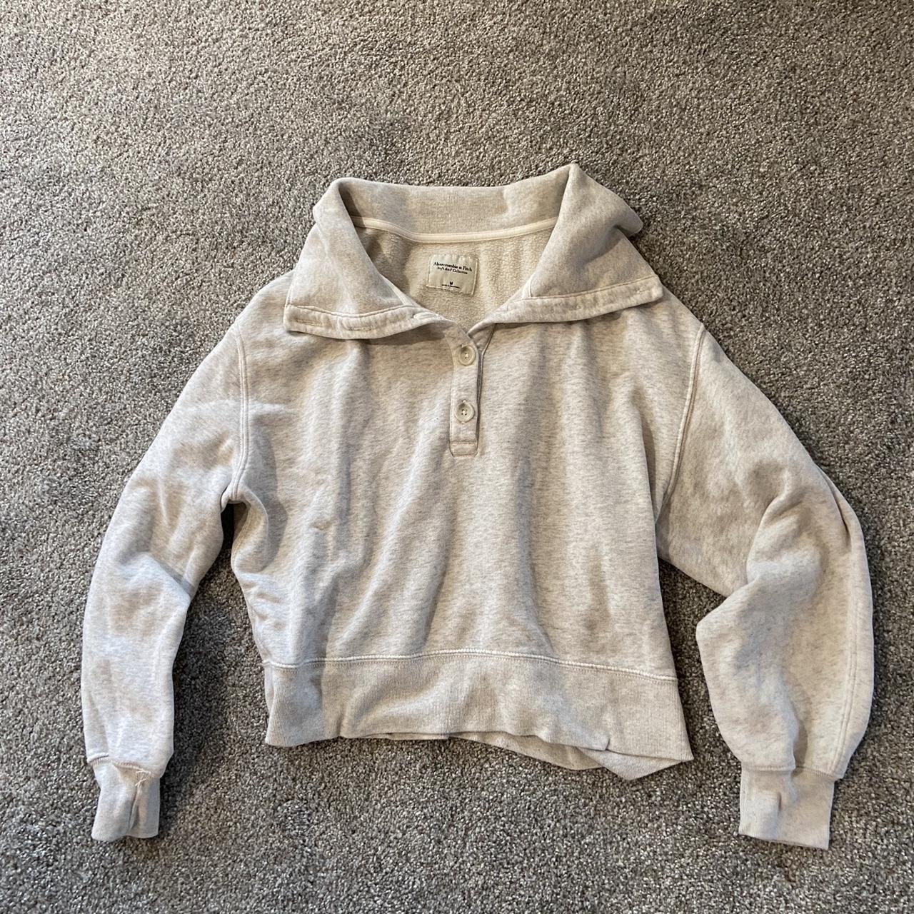 Abercrombie & Fitch soft pullover. Super comfy with... - Depop