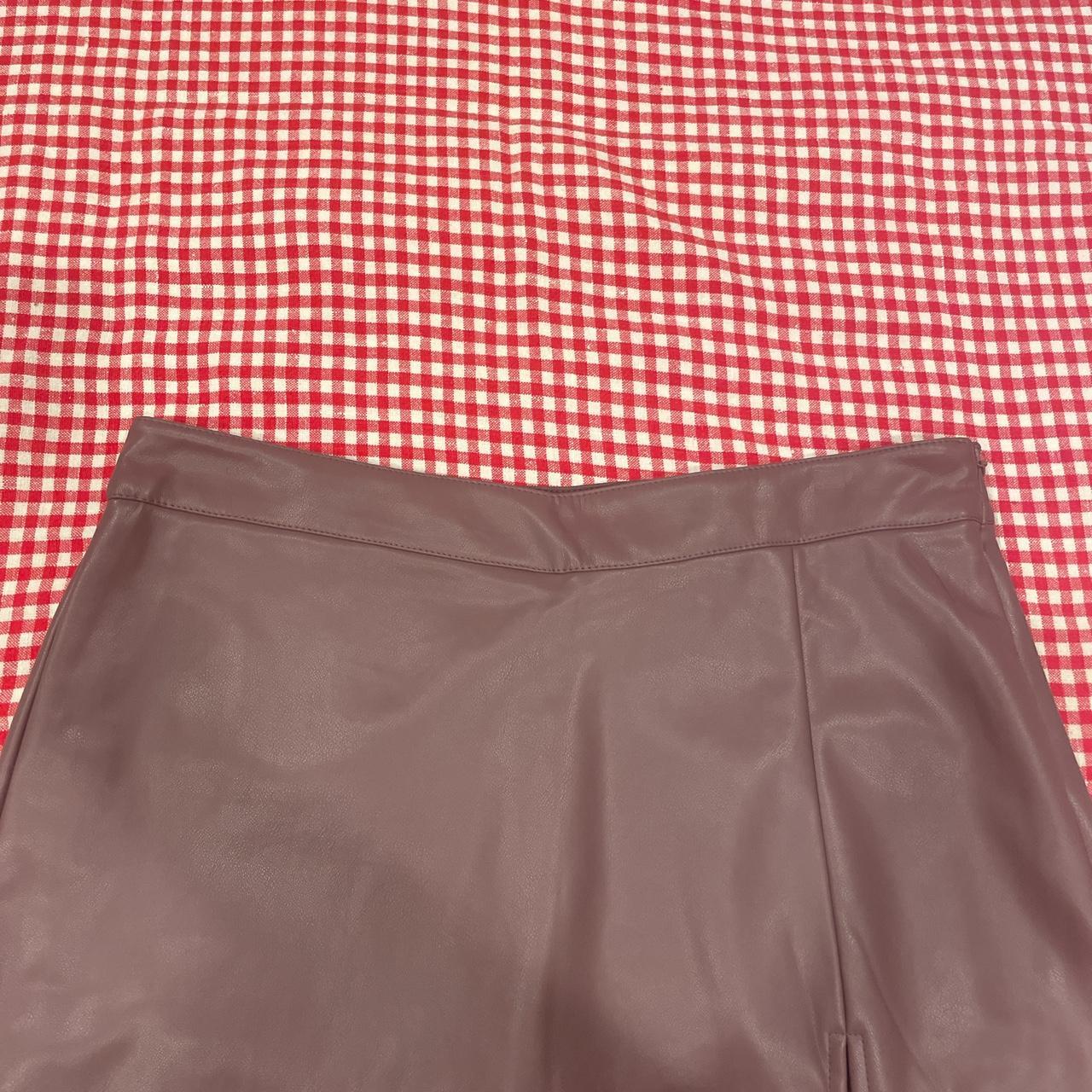 Garage Women's Purple and Grey Skirt (3)