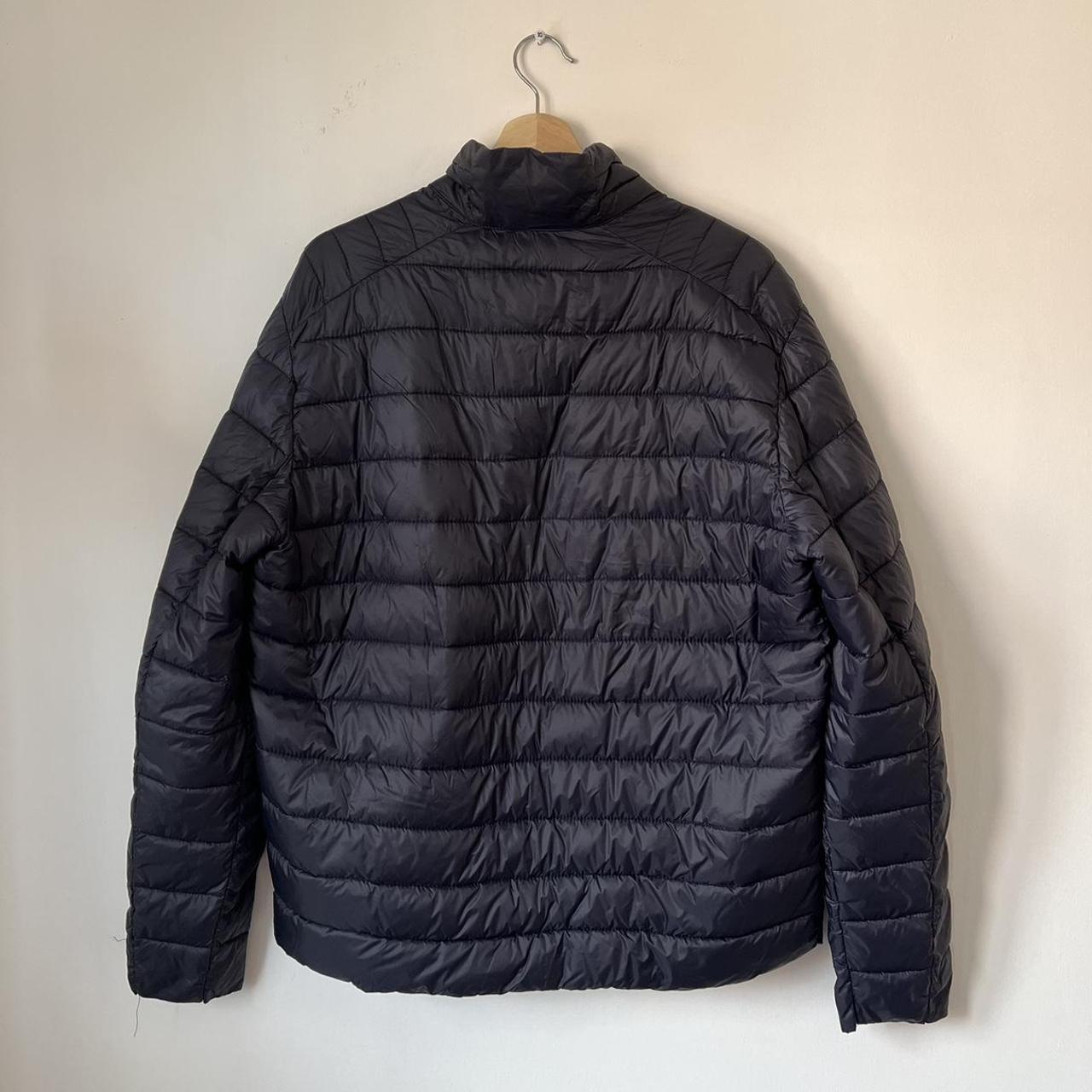 Michael Kors Quilted Puffer Jacket with Blue... - Depop