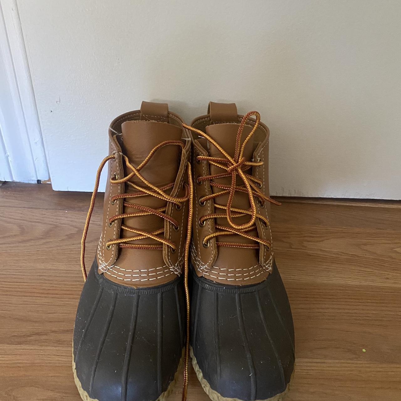 L.L.Bean Women's Tan Boots | Depop