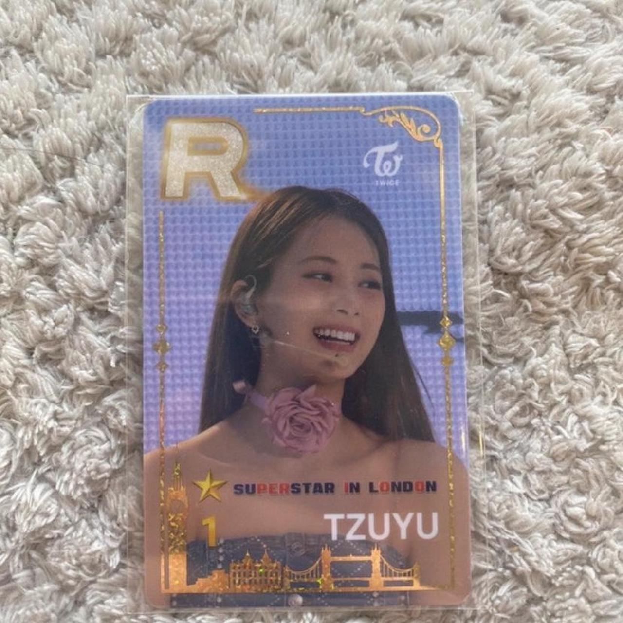 tzuyu Twice ssjyp Superstar in London rare photocard...