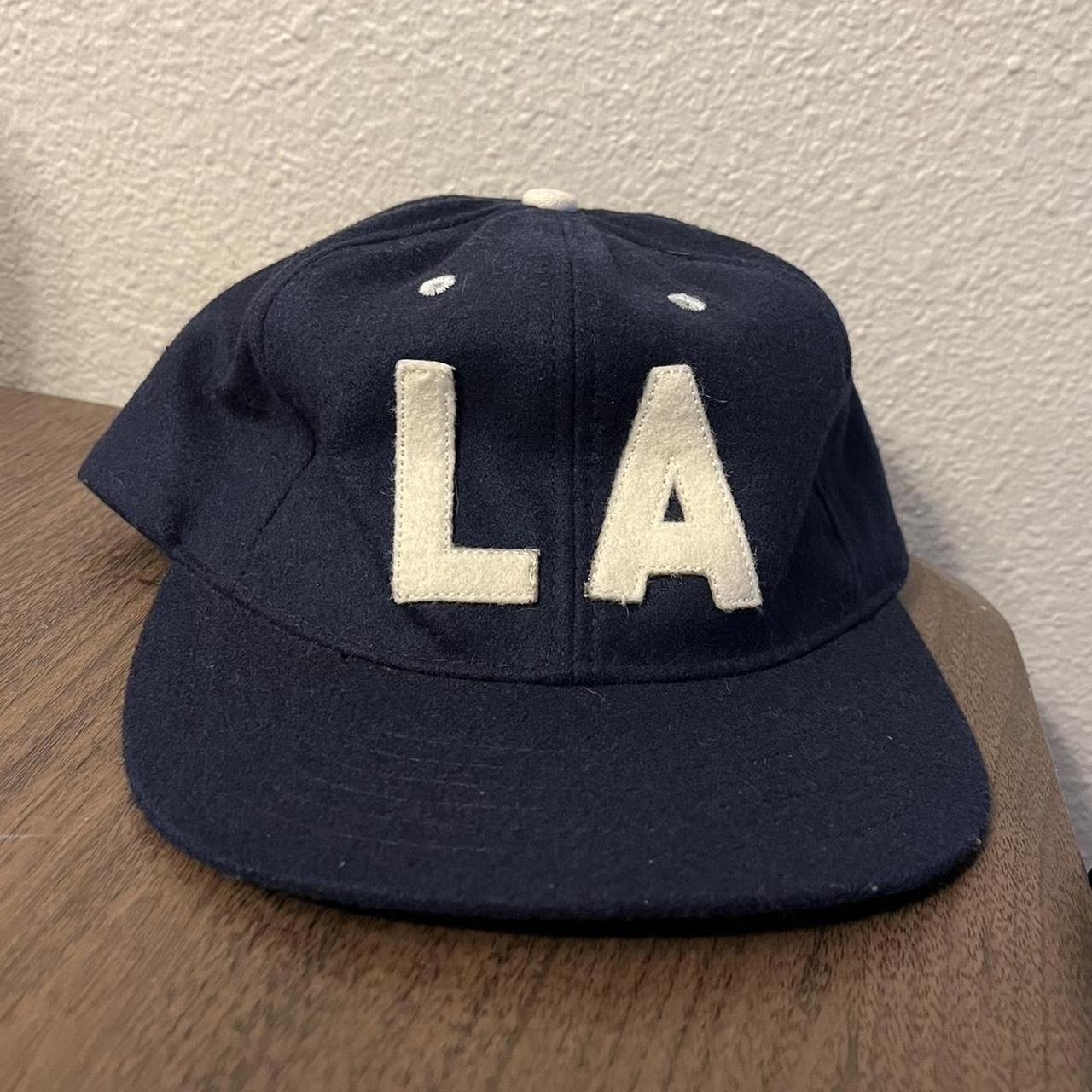 Ebbets Field Flannels Los Angels LA Hat Cap Dodgers... - Depop