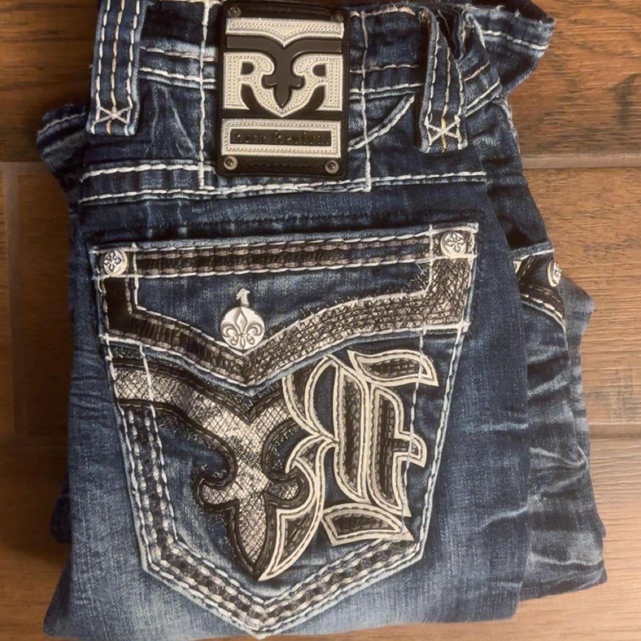 rock revival jeans y2k size 30x32 no flaws more | Depop