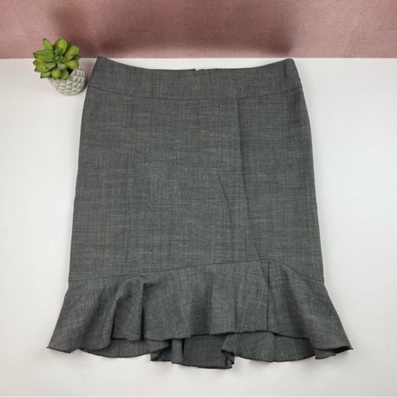 Express 2024 gray skirt