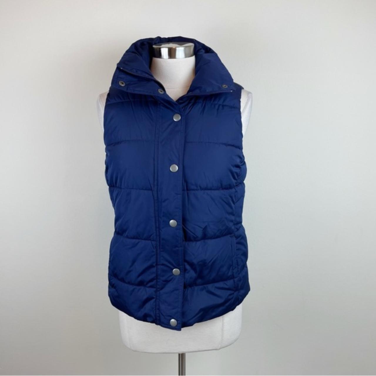 Navy blue best sale winter vest