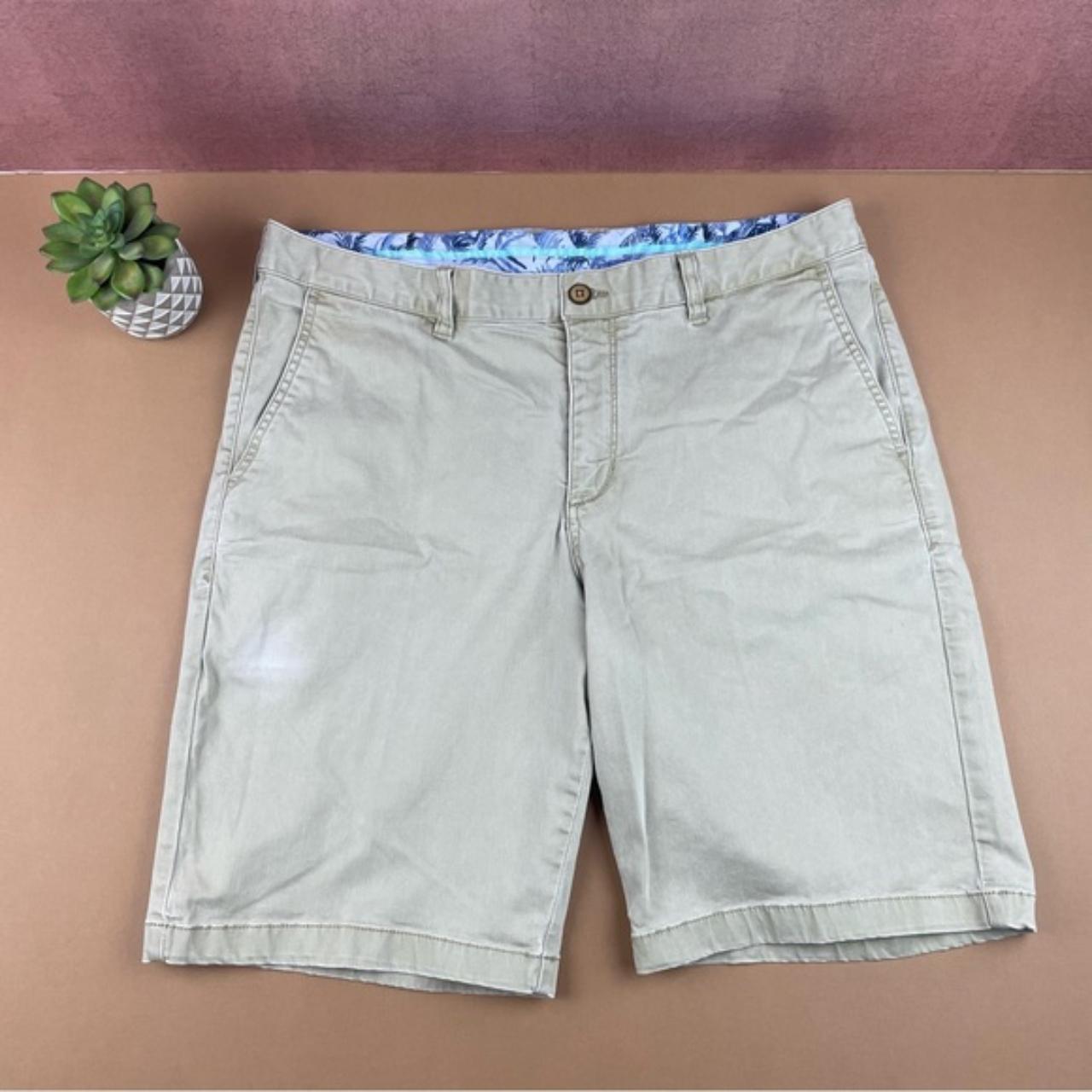 Tommy Bahama Linen Denim Blend Casual Tan Brown - Depop