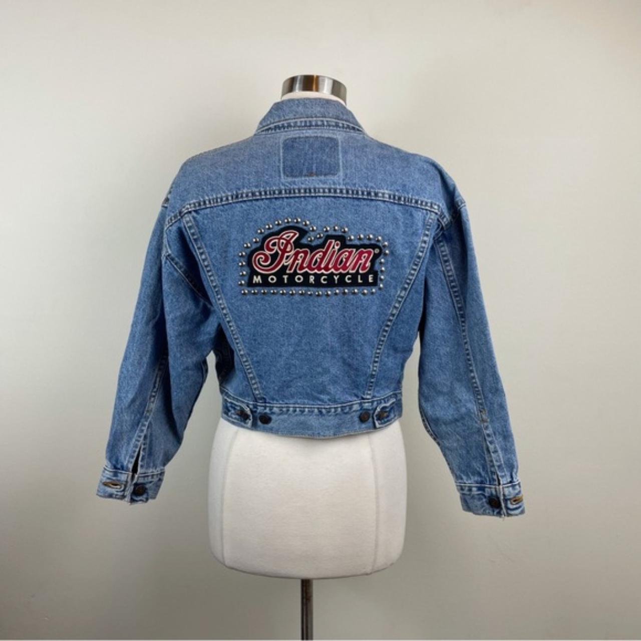 Indian fashion motorcycle jean jacket