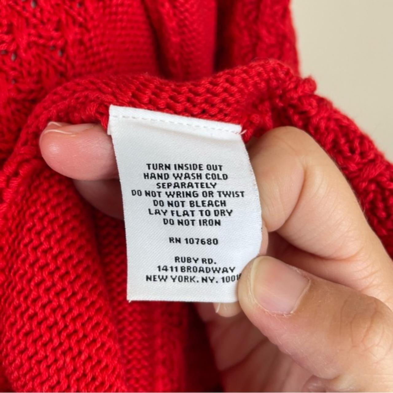 Ruby Rd. Women's Cardigan - Red - XL – Ruby Rd. S… - image 6