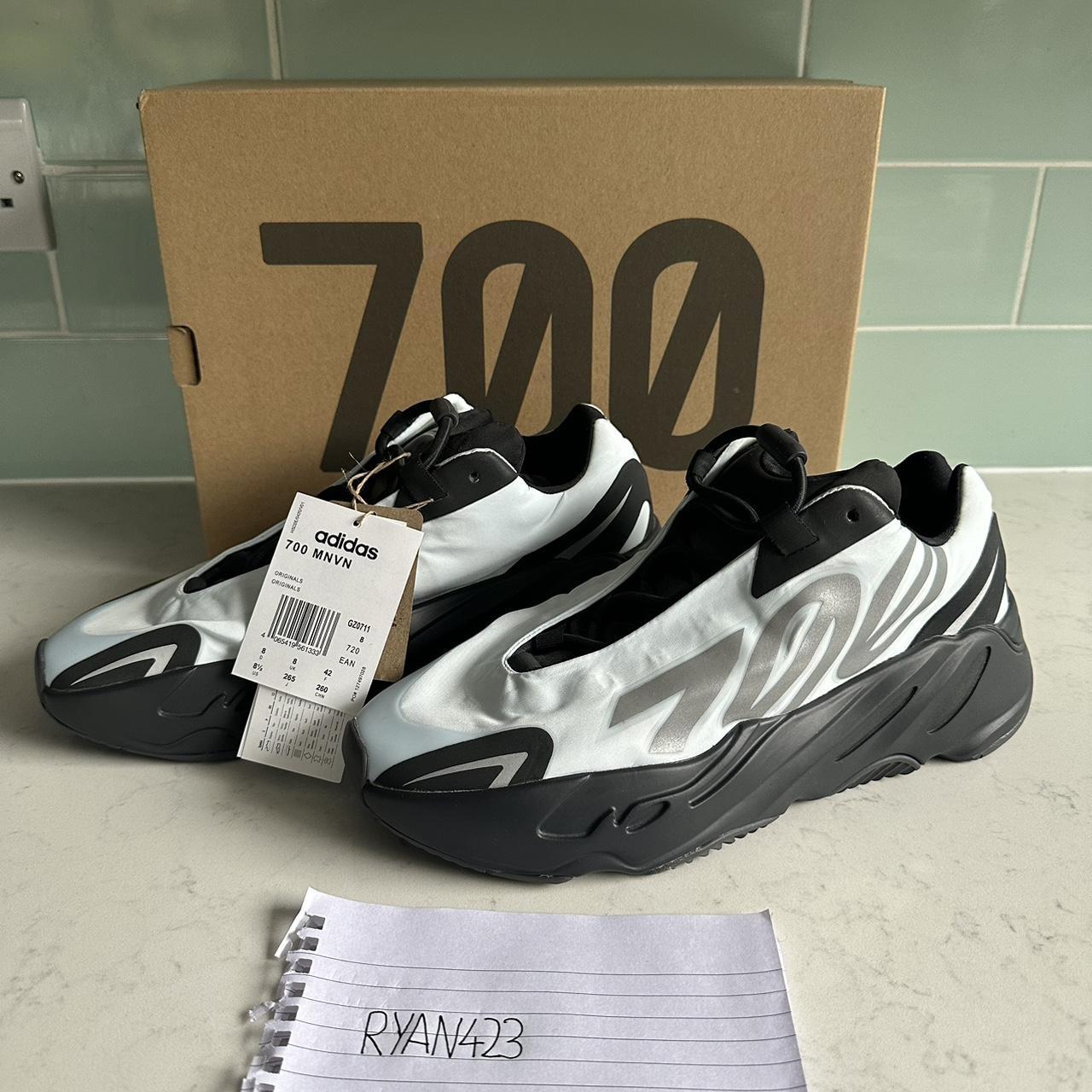 yeezy 700 bone on feet