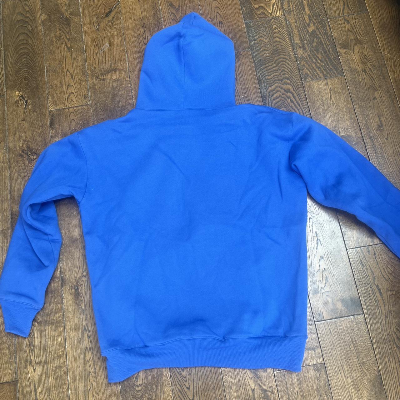 99ByJMS Hoodie Blue Size XL Basically brand new... - Depop