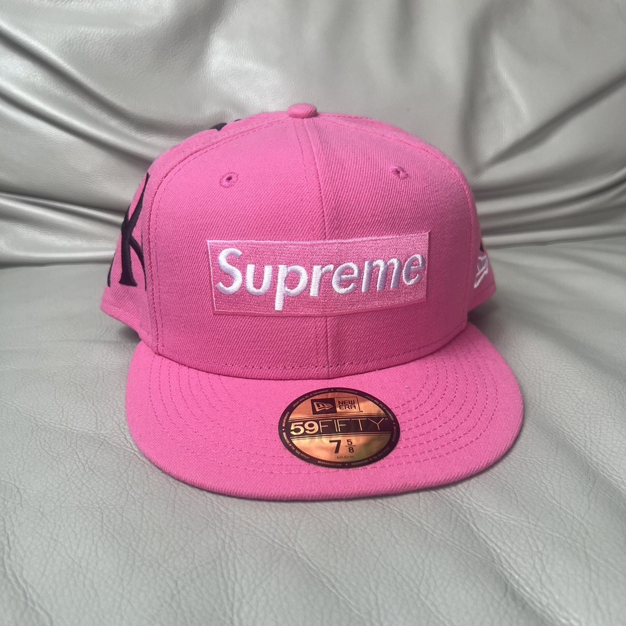 Supreme 水色 59FIFTY キャップ 7 3/4 Supreme new Era 7 3/4 baseball hat cap 59fifty fitted 61.5cm